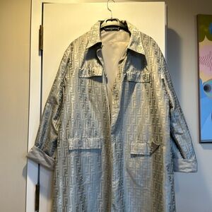 Fendi raincoat double sided